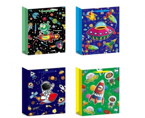 Torebka prezentowa Kosmos 40x31x12 cm zestaw 12 sztuk