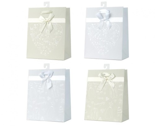 Torebka prezentowa Glamour XL cm: 33x45,7x10,2 Zestaw 12 sztuk