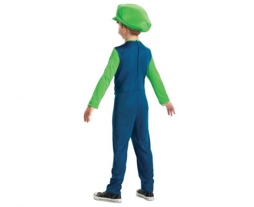 Strój Luigi Fancy Przebranie Kostium Nintendo licencja rozm. M 7-8 lat
