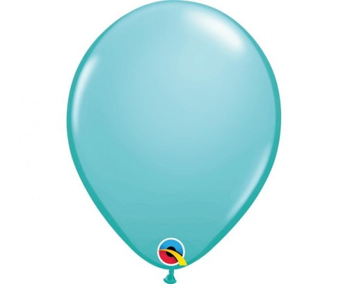 Balon QL 11" pastel błękit karaibski morski zestaw 100 sztuk