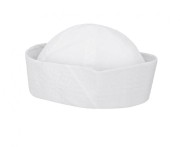 Zestaw dla dorosłych Marynarz Kostium Przebranie Marynarza koszulka czapka rozm M/L