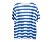 Zestaw dla dorosłych Marynarz Kostium Przebranie Marynarza koszulka czapka rozm M/L