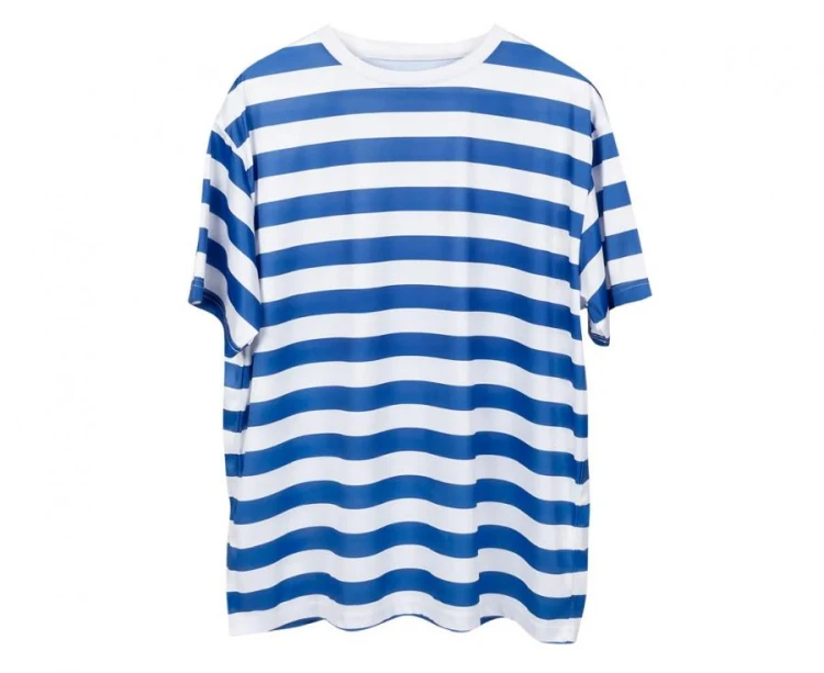 Zestaw dla dorosłych Marynarz Kostium Przebranie Marynarza koszulka czapka rozm M/L