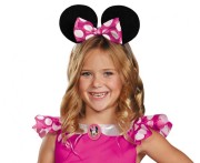 Strój Minnie Pink Classic Minnie Mouse Przebranie Myszka Minnie Kostium Myszka Mini licencja rozm S 5-6 lat