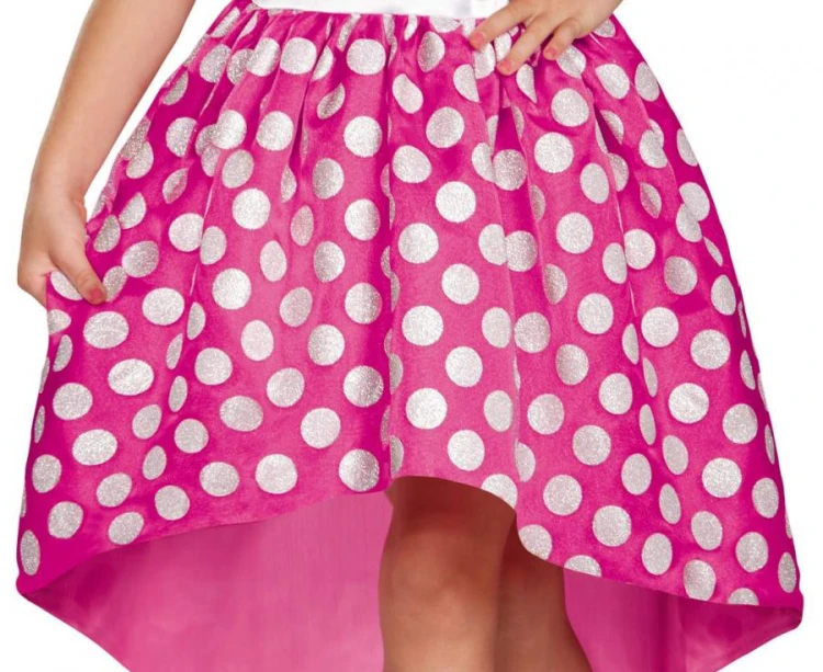 Strój Minnie Pink Classic Minnie Mouse Przebranie Myszka Minnie Kostium Myszka Mini licencja rozm S 5-6 lat