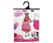 Strój Minnie Pink Classic Minnie Mouse Przebranie Myszka Minnie Kostium Myszka Mini licencja rozm S 5-6 lat