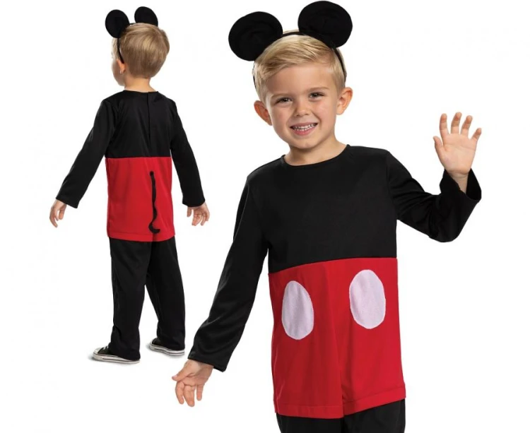 Strój Mickey Classic Mickey Mouse Kostium Myszka Miki Przebranie licencja rozm XXS 2 lata