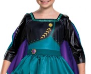 Strój Anna Queen Classic Przebranie Kostium Frozen 2 licencja rozm XS 3-4 lata  Frozen II