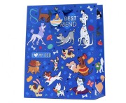 Torebka Prezentowa Disney L 26,4x32,4x13,7 cm zestaw mix 12 sztuk