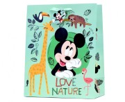 Torebka Prezentowa Disney L 26,4x32,4x13,7 cm zestaw mix 12 sztuk
