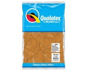 Balony lateksowe jasnobrązowe pastel j. brązowy  QL 11" 100 szt