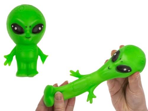 Stretchy Alien Gniotek Antystresowy Ufoludek UFO Świecący w Ciemności 1.jpg