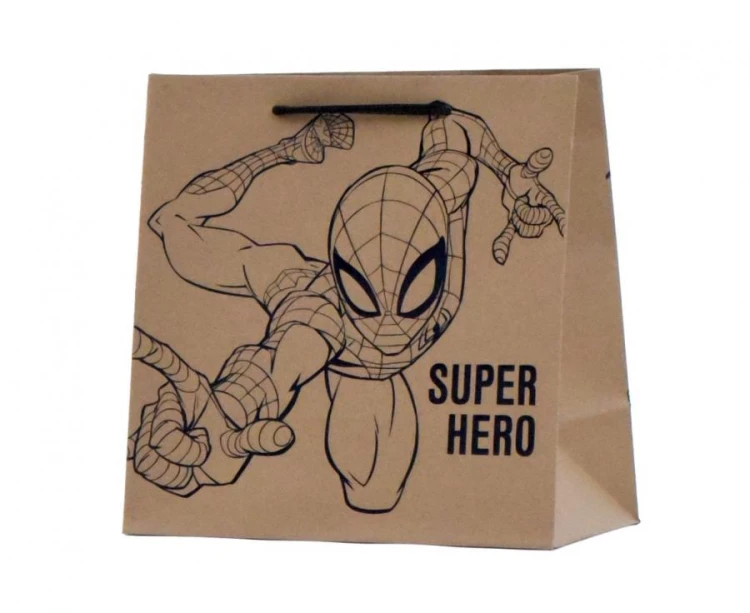 Torebka prezentowa Disney L 33x33x15 cm zestaw mix wzorów 12 szt