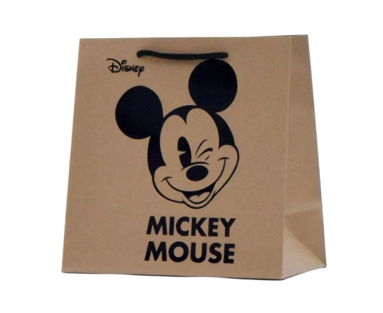 Torebka prezentowa Disney L 33x33x15 cm zestaw mix wzorów 12 szt