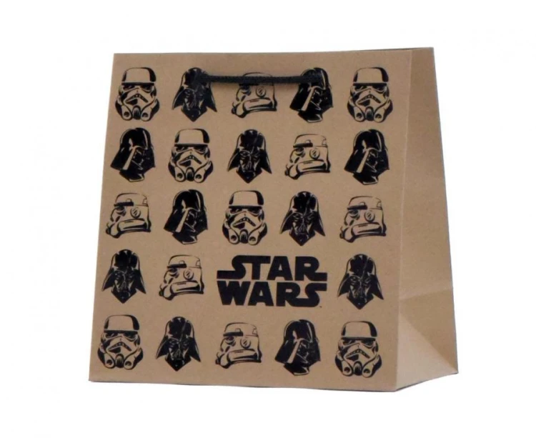 Torebka prezentowa Disney L 33x33x15 cm zestaw mix wzorów 12 szt