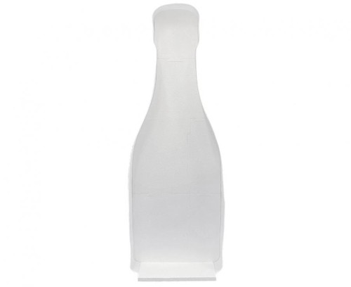 Szablon do wypełniania balonami Butelka szampana wina stelaż