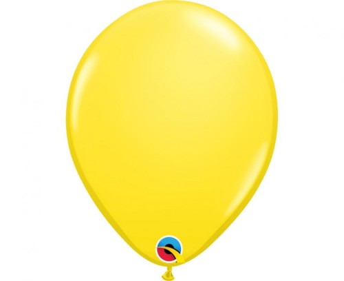 Balony lateksowe pastel żółty 100 szt QL 11"
