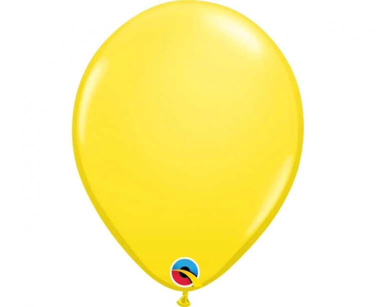 Balony lateksowe pastel żółty 100 szt QL 11"
