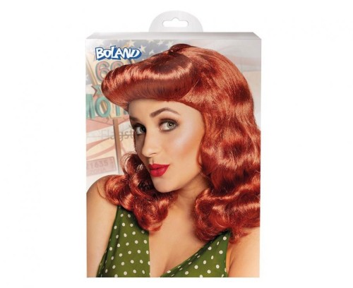 Peruka ruda RETO DAMA lady LATA 30 40 PIN UP