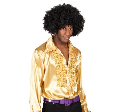 Koszula imprezowa męska złota Party Disco rozm M