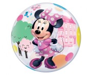 Balon foliowy Myszka Mini Minnie Mouse Fun 22" QL Bubble