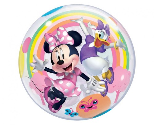 Balon foliowy Myszka Mini Minnie Mouse Fun 22" QL Bubble