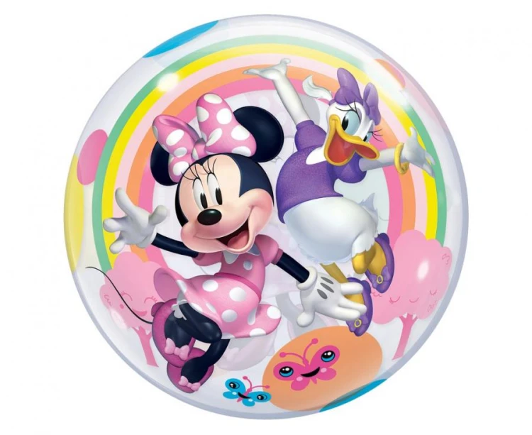 Balon foliowy Myszka Mini Minnie Mouse Fun 22" QL Bubble