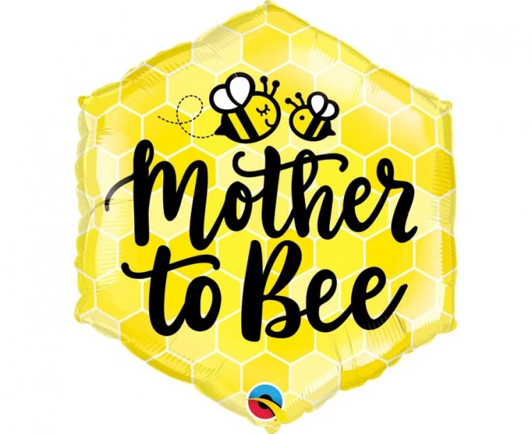 Balon foliowy pszczoła pszczółka plaster miodu Mother To Bee 20"