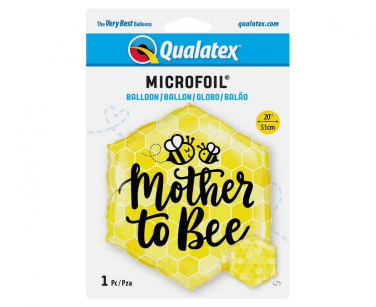 Balon foliowy pszczoła pszczółka plaster miodu Mother To Bee 20"