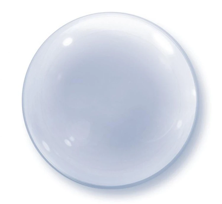 Balon foliowy przezroczysta kula Bubble Deco Transparent 20" QL