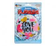Balon foliowy Serca Serduszka Love You 22" QL Bubble