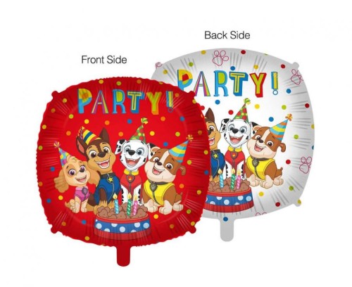 Balon foliowy Psi Patrol Impreza urodzinowa Party Paw Patrol 18"