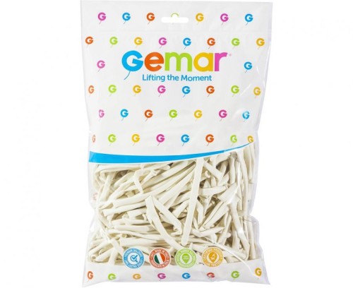 Balony do modelowania rurki białe duży zestaw 100 szt