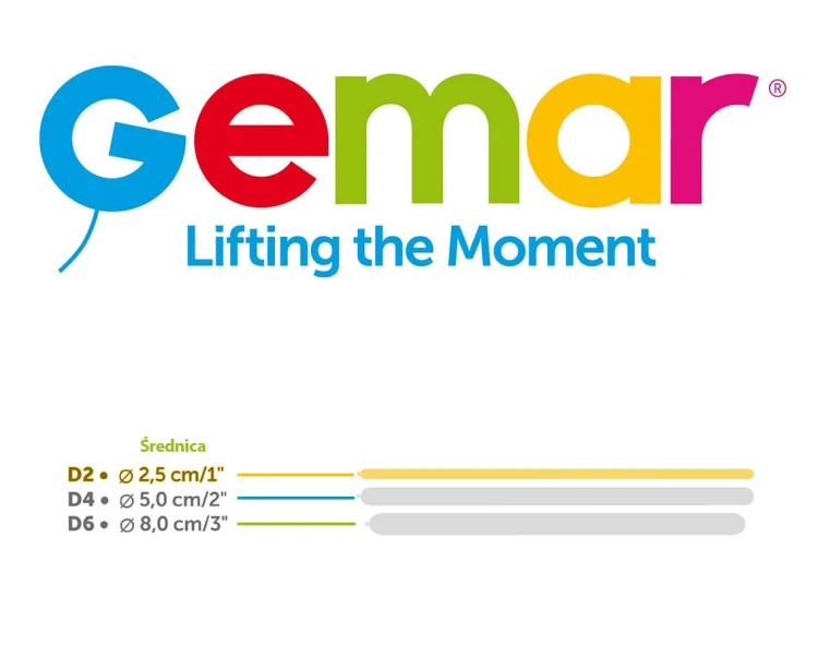 Balony do modelowania rurki białe duży zestaw 100 szt