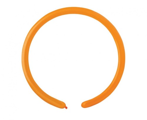 Balony do modelowania rurki włoskie pomarańczowe 100 szt D2