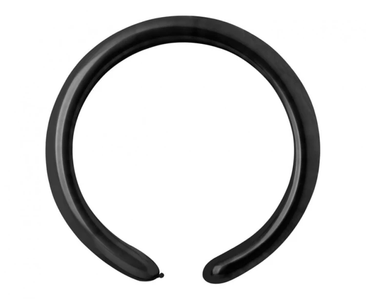 Balony rurki włoskie do modelowania czarne 100 szt typ 160