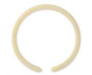 Balony rurki włoskie do modelowania beżowe kość słoniowa 100 szt macaron