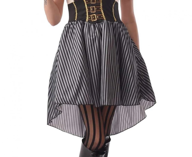 Strój dla dorosłych Steampunk STEAMPUNKOWA KOBIETA Przebranie RETRO rozm M