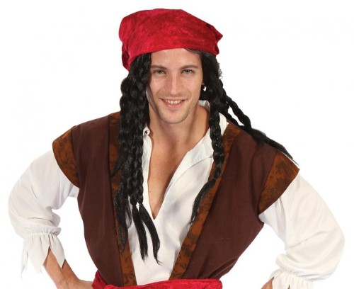 Strój dla dorosłych Pirat przebranie pirata Kostium męski Jack Sparrow rozm uniw