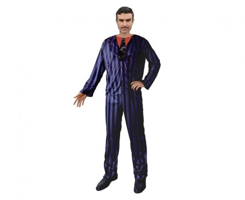 Strój Gotycki ojciec Wednesday Gomez Przebranie Halloween Kostium garnitur rozm M