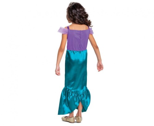 Strój Ariel Classic The Little Mermaid Princess Przebranie Kostium Księżniczka Arielka licencja rozm S 5-6 lat