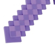 Diamentowy Miecz Enchanted fioletowy miecz gracza Minecraft