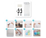 Stelaż na balony łuk balonowy przykręcany do stołu 150x150cm