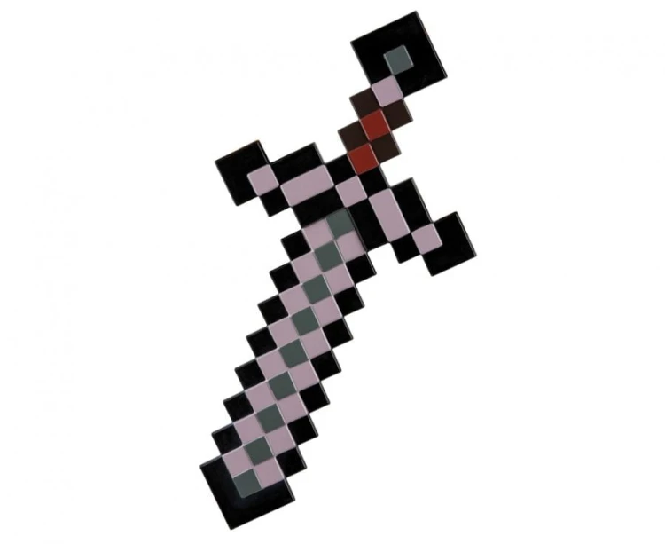 Diamentowy Miecz Netherite broń gracza Minecraft licencja