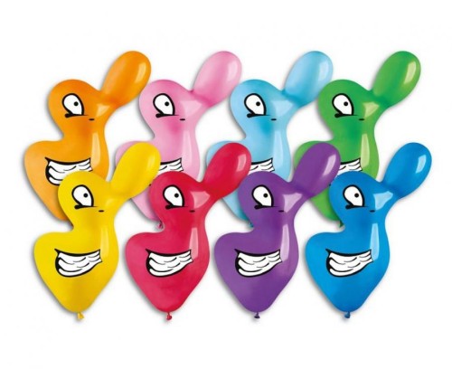 Balony lateksowe kaczuszka Kaczka 50 szt kolorowe GPF15