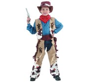 strój KOWBOJ łaciaty cowboy western HALLOWEEN bal 120/130 cm