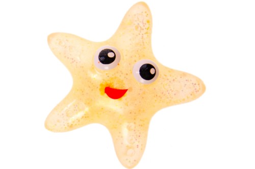 Squeeze Star Gniotek w Kształcie Gwiazdki z Brokatem w Środku  .jpg