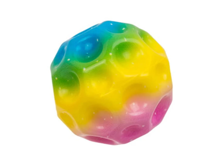 Piłeczka do odbijania Kolorowa Kanciasta Piłka 1.jpg