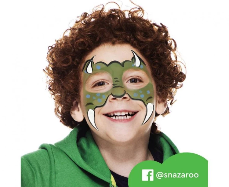 Profesjonalny Zestaw Farb do Malowania Twarzy Potwory Monster Snazaroo