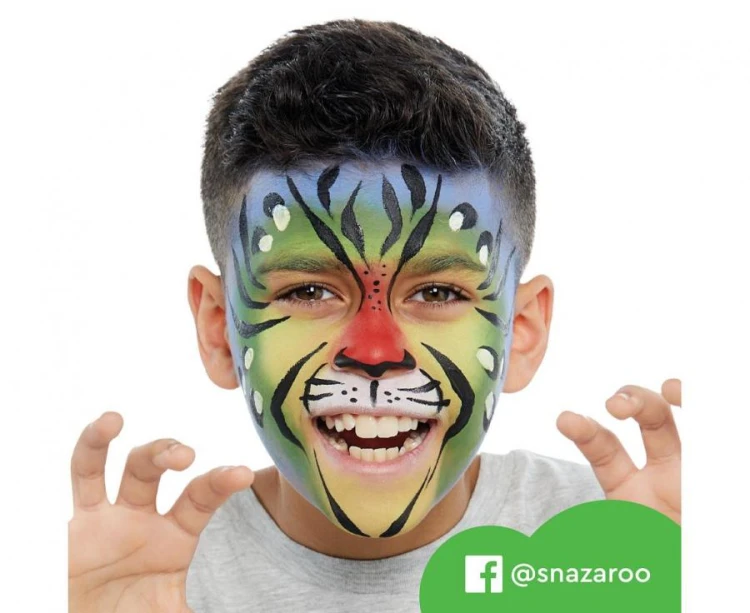 Profesjonalny Zestaw Farb do Malowania Twarzy Zwierzęta Animal Snazaroo